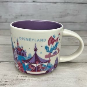Starbucks Fantasy Land Disney Parks “You are Here ”collection  mug.